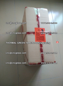 PET GREEN TAPE for EVALAM EVASAFE COOLSAFE EVAFORCE safety glazing (9)